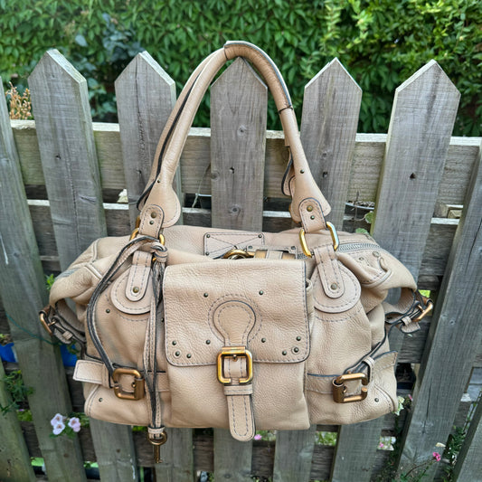 Chloe Paddington Boston Cream Bag